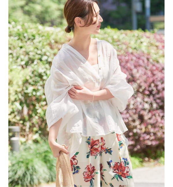 SLOBE IENA「《追加》ラミースキッパーシャツ」|シャツ・ブラウス|