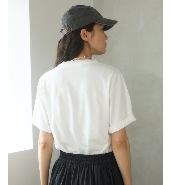 IENA「BLACK フレンチロゴキャップ」|キャップ・キャスケット|