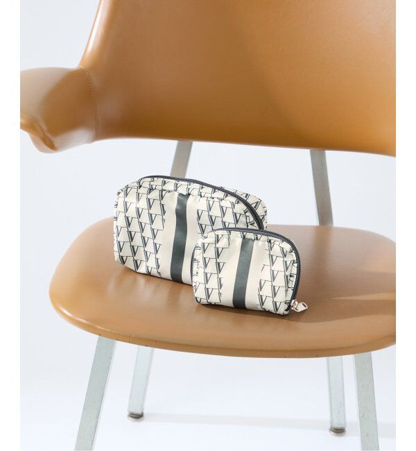 VERMEIL par iena「《追加・一部店舗限定》VERMEIL モノグラムポーチS」|ポーチ|