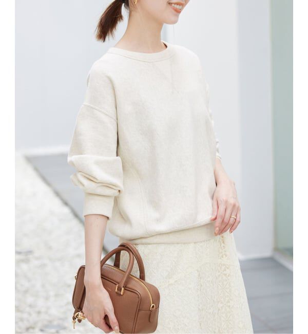 SLOBE IENA「《追加2》Champion/チャンピオン SLOBE別注 無地ガゼットスウェット」|スウェット・ジャージ|