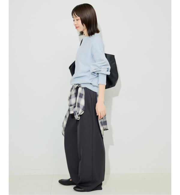 SLOBE IENA「《追加2》Champion/チャンピオン SLOBE別注 無地ガゼットスウェット」|スウェット・ジャージ|