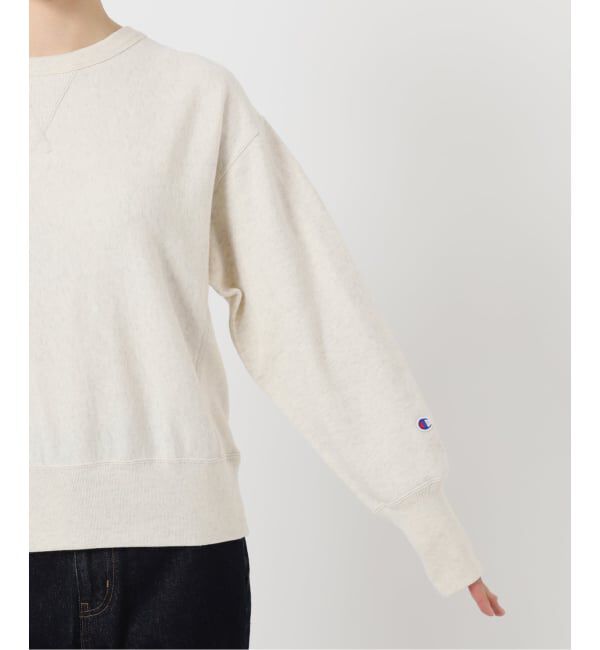 SLOBE IENA「《追加2》Champion/チャンピオン SLOBE別注 無地ガゼットスウェット」|スウェット・ジャージ|