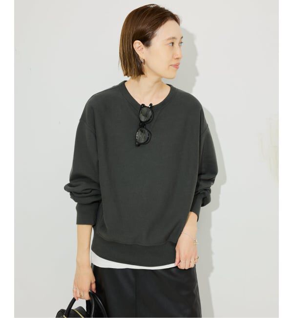 SLOBE IENA「《追加2》Champion/チャンピオン SLOBE別注 無地ガゼットスウェット」|スウェット・ジャージ|