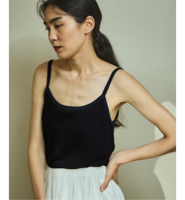 IENA「リンガーキャミソール」|ニット・セーター|