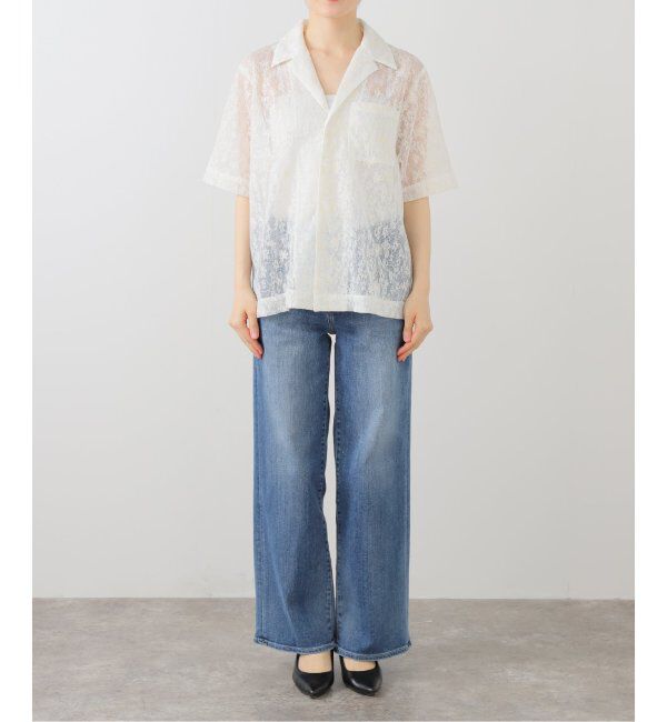 SLOBE IENA「HOSBJERG/ホスビョーグ レースシャツ 2709 TALI SHIRT」|シャツ・ブラウス|