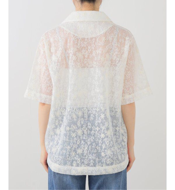 SLOBE IENA「HOSBJERG/ホスビョーグ レースシャツ 2709 TALI SHIRT」|シャツ・ブラウス|