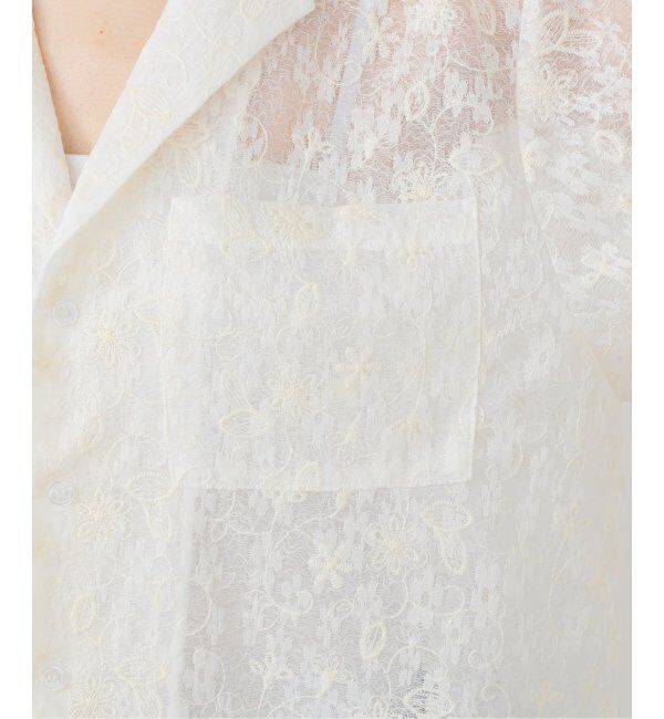 SLOBE IENA「HOSBJERG/ホスビョーグ レースシャツ 2709 TALI SHIRT」|シャツ・ブラウス|