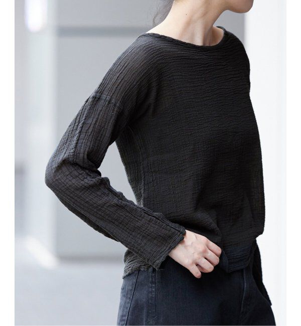 IENA「《追加》LES ATELIERS FRANCAIS DE CONFECTION ロングスリーブトップス」|シャツ・ブラウス|