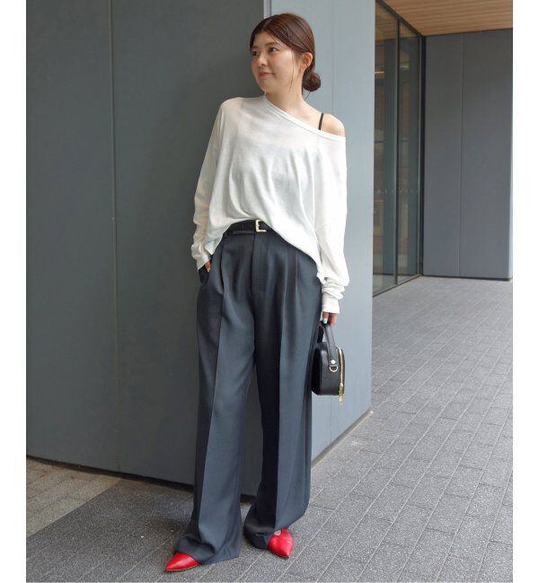 SLOBE IENA「SLOBE スクエアバックルベルト」|ベルト|