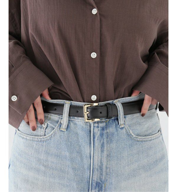 SLOBE IENA「SLOBE スクエアバックルベルト」|ベルト|