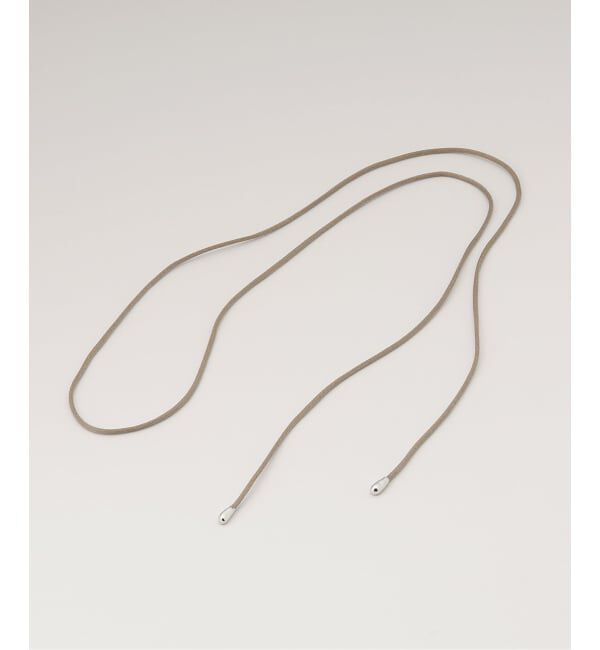 IENA「EO/イオ cotton coard chorker チョーカー EO25SS-25」|ネックレス|