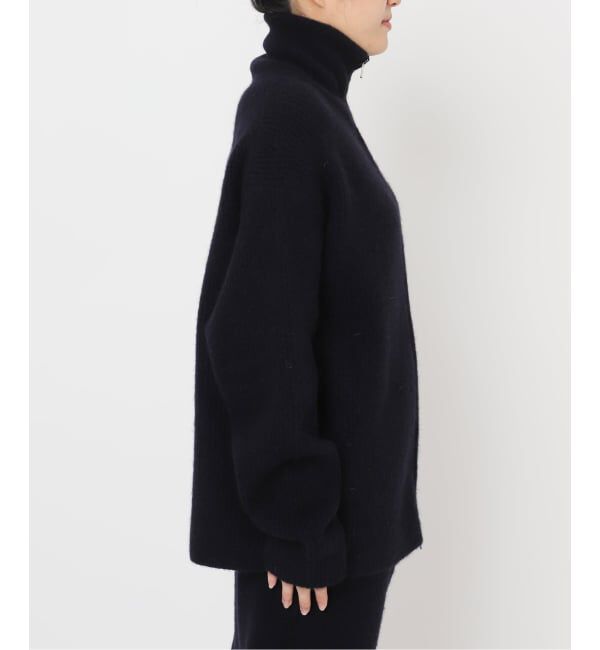 VERMEIL par iena「woolyakmix  knit ZIPカーディガン」|カーディガン|