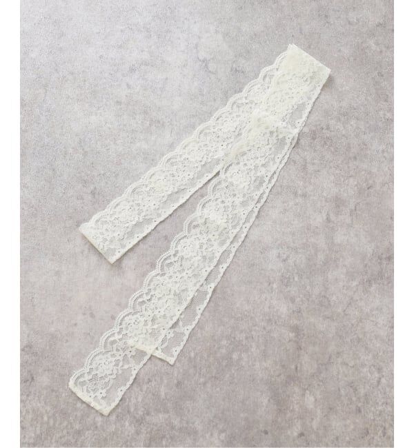 SLOBE IENA「レースボウタイブラウス」|シャツ・ブラウス|