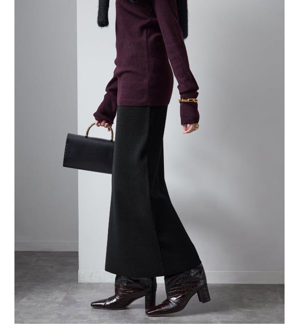 VERMEIL par iena「wool knit narrow スカート」|スカート|