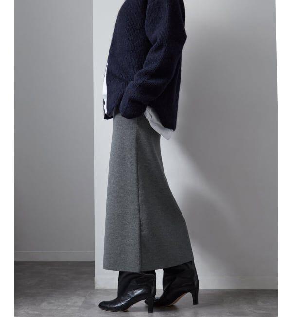 VERMEIL par iena「wool knit narrow スカート」|スカート|