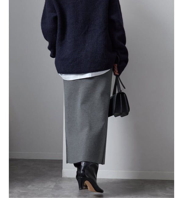 VERMEIL par iena「wool knit narrow スカート」|スカート|