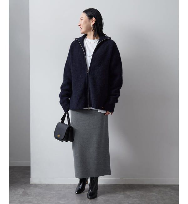 VERMEIL par iena「wool knit narrow スカート」|スカート|