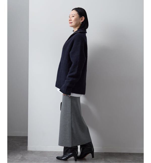 VERMEIL par iena「wool knit narrow スカート」|スカート|