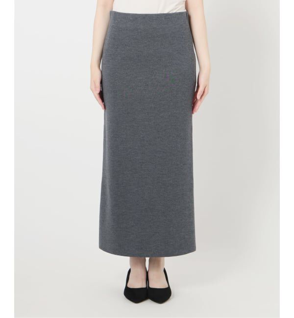VERMEIL par iena「wool knit narrow スカート」|スカート|