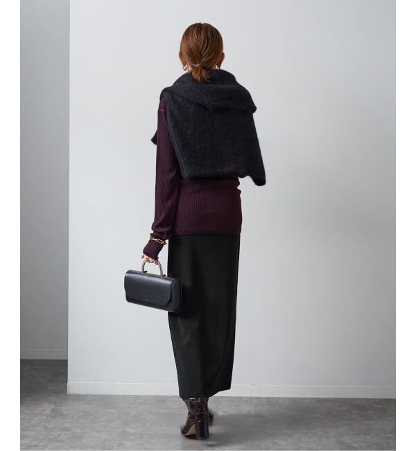 VERMEIL par iena「wool knit narrow スカート」|スカート|