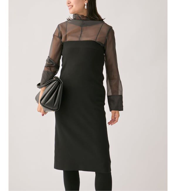 VERMEIL par iena「wool knit narrow スカート」|スカート|