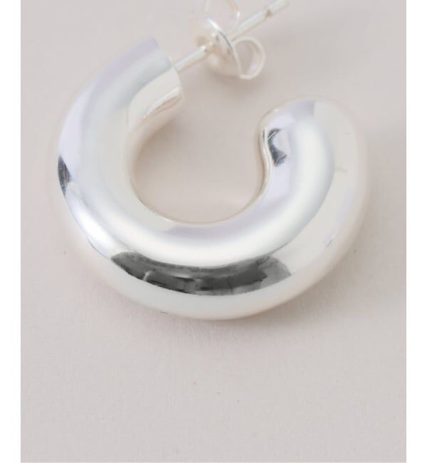 VERMEIL par iena「LIE STUDIO THE ROSE EARRING シルバー」|ピアス|