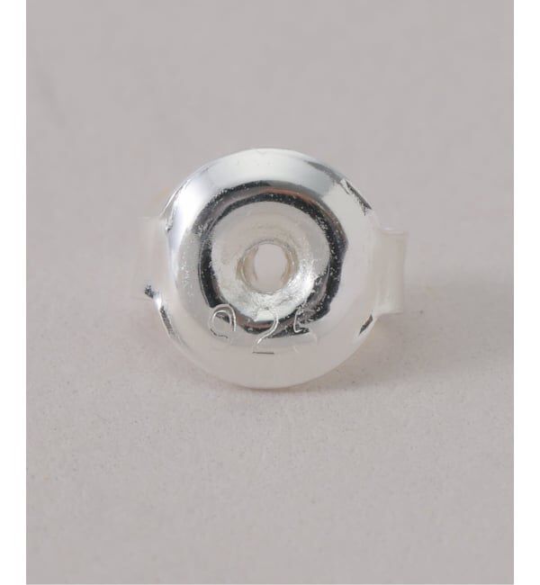 VERMEIL par iena「LIE STUDIO THE ROSE EARRING シルバー」|ピアス|