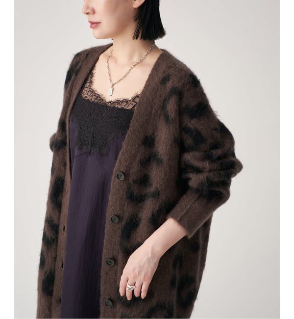 VERMEIL par iena「Mohair Rich Blend カーディガン」|カーディガン|