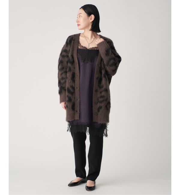 VERMEIL par iena「Mohair Rich Blend カーディガン」|カーディガン|