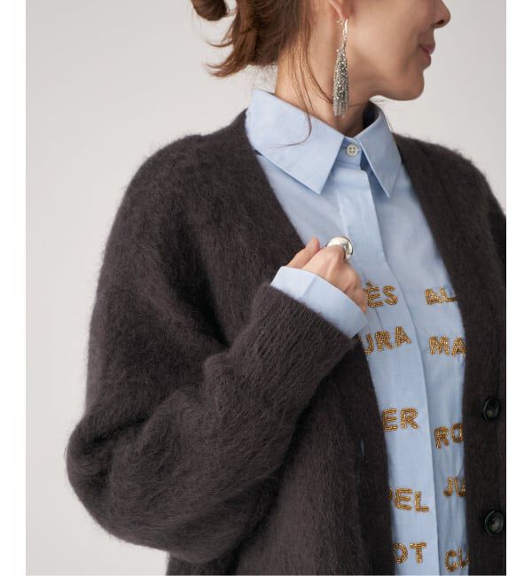 VERMEIL par iena「Mohair Rich Blend カーディガン」|カーディガン|