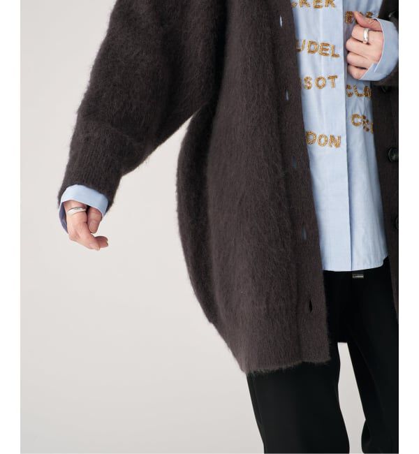VERMEIL par iena「Mohair Rich Blend カーディガン」|カーディガン|