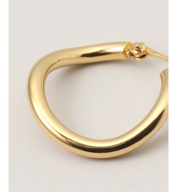 IENA「MARIHA/マリハ Innocent Light フープピアス ウェーブS 1603222002」|ピアス|