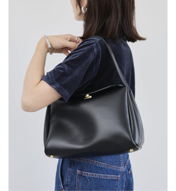VERMEIL par iena「THEMOIRE テモワール Bag EUDORA」|ショルダー・メッセンジャー|ブラック
