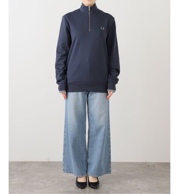 SLOBE IENA「FRED PERRY/フレッドペリー ハーフジップスウェット M3574」|スウェット・ジャージ|