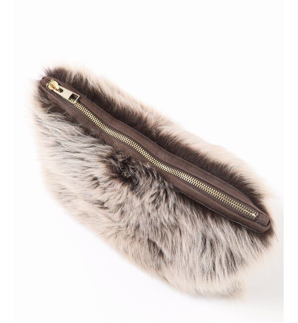 VERMEIL par iena「LISA CONTE リサコンテ Clutch Mouton バッグ CLUTCH20/T/V」|クラッチバッグ|