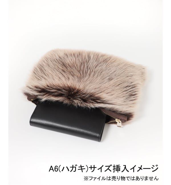 VERMEIL par iena「LISA CONTE リサコンテ Clutch Mouton バッグ CLUTCH20/T/V」|クラッチバッグ|