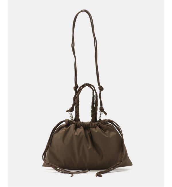 SLOBE IENA「LENK スクエアナイロンバッグ」|トートバッグ|