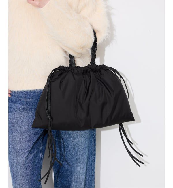 SLOBE IENA「LENK スクエアナイロンバッグ」|トートバッグ|