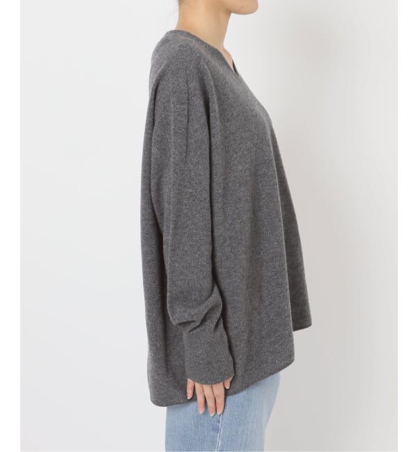 IENA「《追加3》Fineニュージーウール ニュアンス Vプルオーバー」|ニット・セーター|