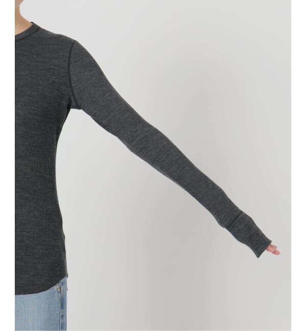 IENA LA BOUCLE「IENA LA BOUCLE ウールテレコクルーネックプルオーバー」|Tシャツ・カットソー|