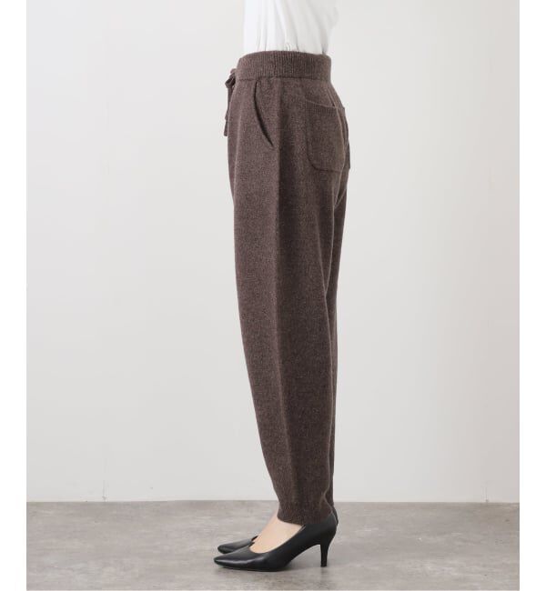 IENA LA BOUCLE「IENA LA BOUCLE アルパカラメMIXニットパンツ」|その他|