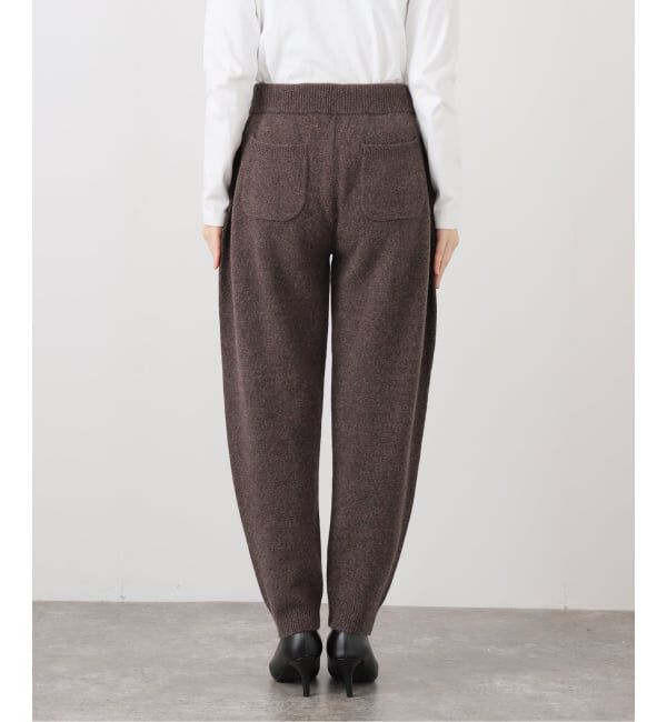 IENA LA BOUCLE「IENA LA BOUCLE アルパカラメMIXニットパンツ」|その他|