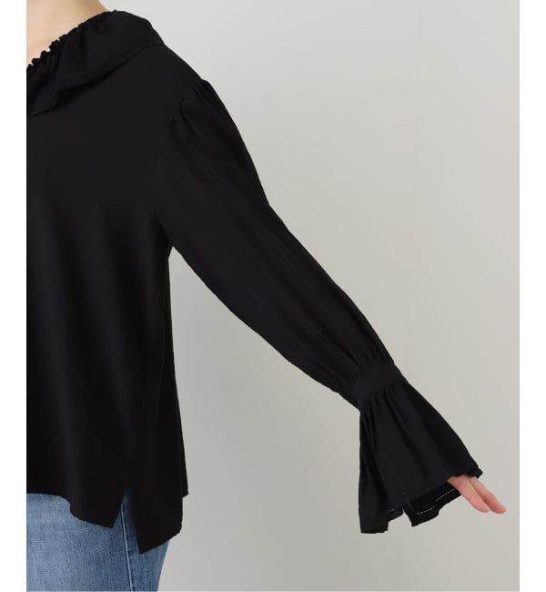 SLOBE IENA「ラッフルブラウス」|シャツ・ブラウス|