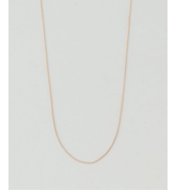 SLOBE IENA「SLOBE ベネチアンチェーンネックレス K10」|ネックレス|