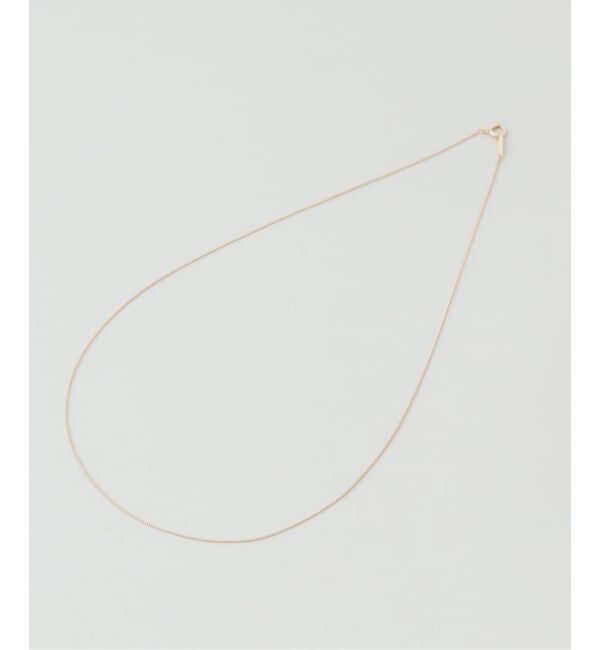 SLOBE IENA「SLOBE ベネチアンチェーンネックレス K10」|ネックレス|