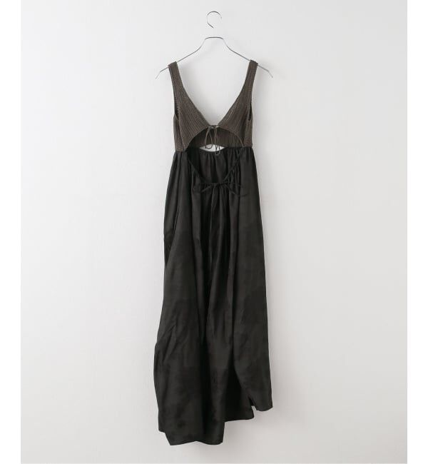 IENA LA BOUCLE「CORDERA/コルデラ HANDMADE CROCHETドレス 252055-DB-U」|ワンピース|