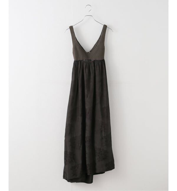 IENA LA BOUCLE「CORDERA/コルデラ HANDMADE CROCHETドレス 252055-DB-U」|ワンピース|