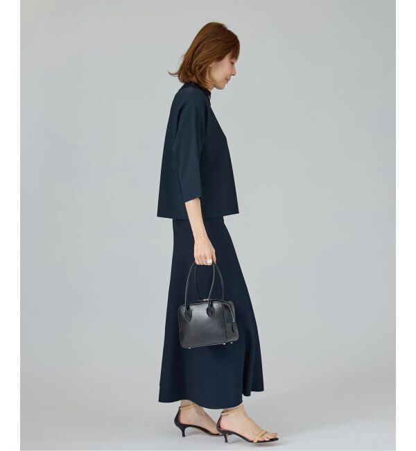 VERMEIL par iena「《予約》Room no.8 BLACK ルームエイト ブラック Needleレースカラーニット BR8KN-287」|ニット・セーター|