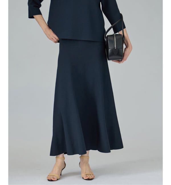 VERMEIL par iena「《予約》Room no.8 BLACK ルームエイト ブラック Needleマーメイドスカート BR8KN-288」|スカート|