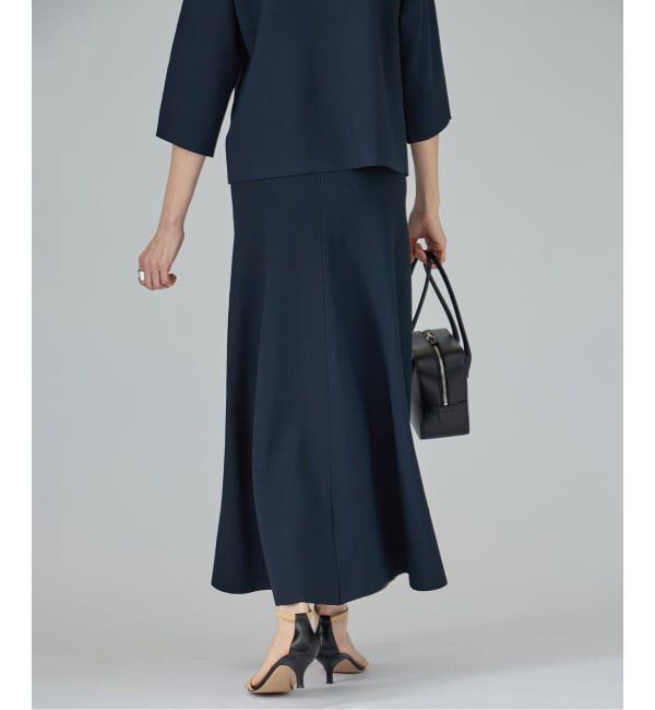 VERMEIL par iena「《予約》Room no.8 BLACK ルームエイト ブラック Needleマーメイドスカート BR8KN-288」|スカート|